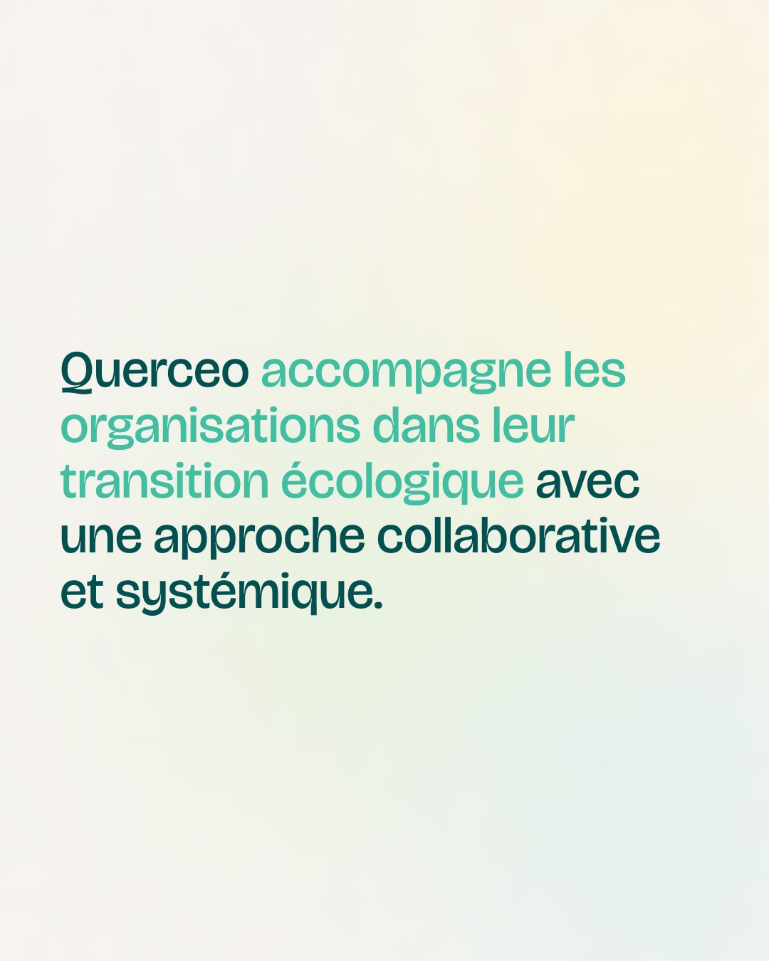 Site vitrine Quercéo - Baseline