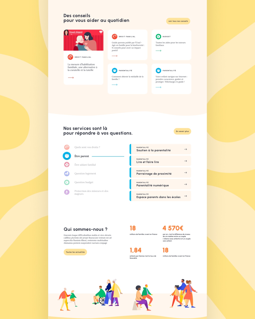 pour-les-familles-website-design-homepage